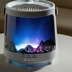Seven-Color Flame Aroma Diffuser