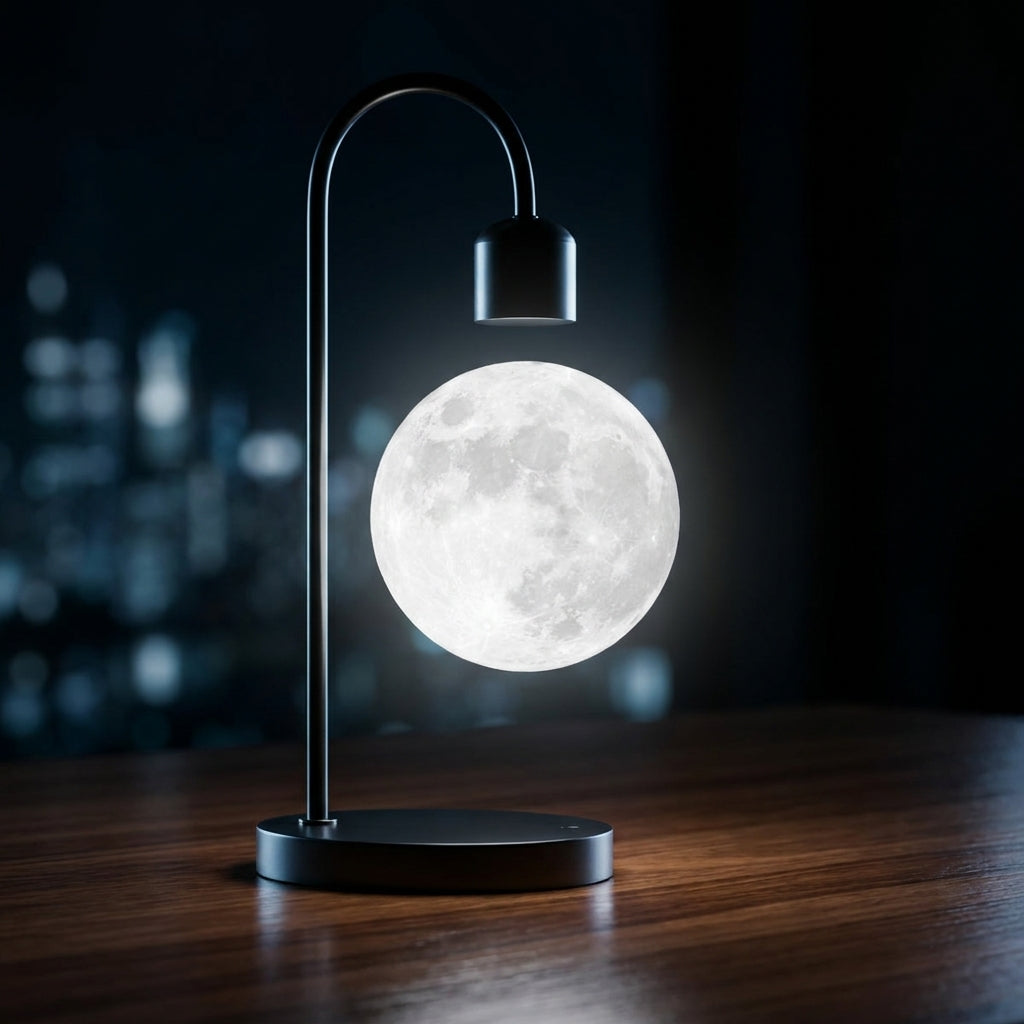 Magnetic Levitation Moon Lamp Night Light