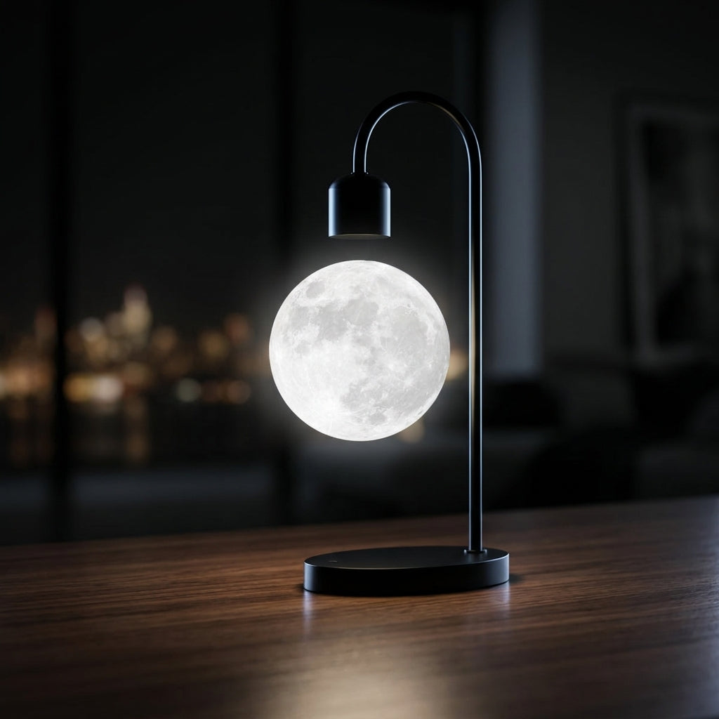 Magnetic Levitation Moon Lamp Night Light