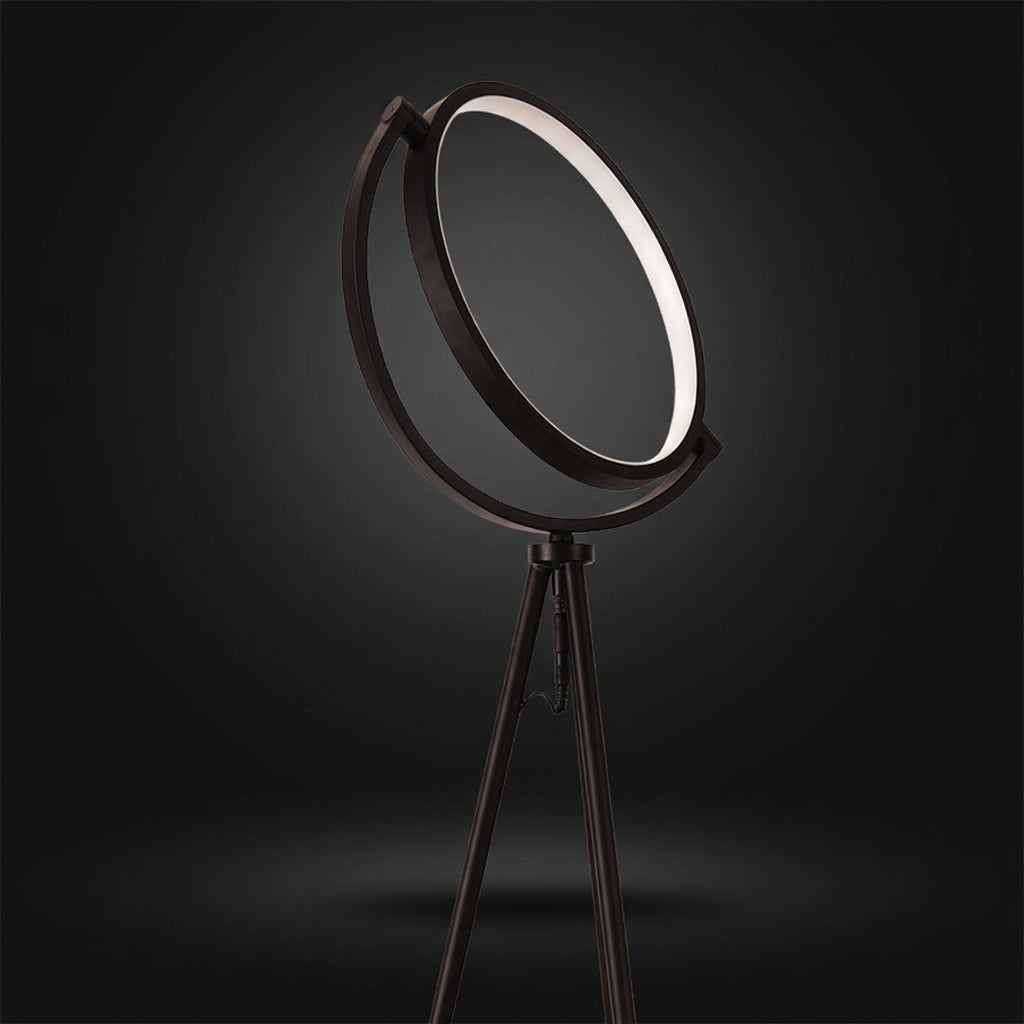 Modern LED Corner Floor Lamp with Foot Switch